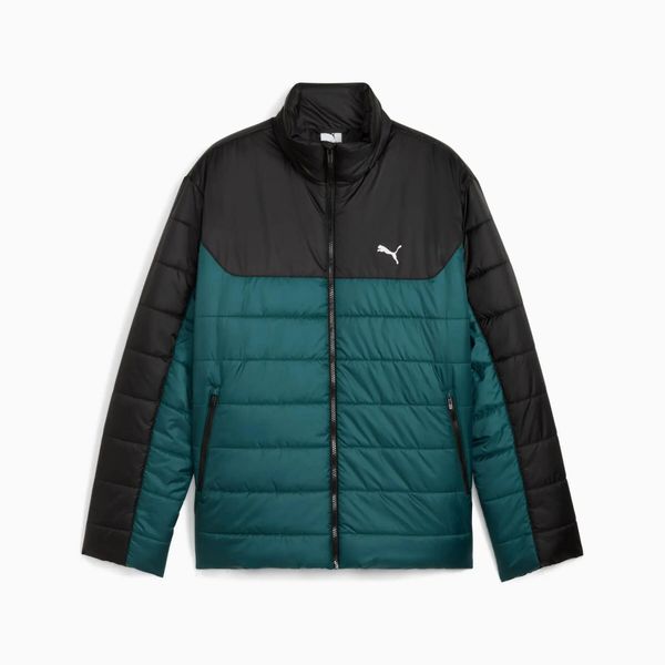 Kurtka puchowa męska Puma ESS PADDED 68521075. Zielone kurtki Puma, na zimę, l, bez wzorów, z puchu, bez kaptura. Za 275.16 zł.