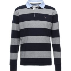 GANT STRIPED HEAVY RUGGER Koszulka polo grey melange. Koszulki polo marki GANT. Za 419.00 zł.
