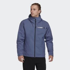 Kurtka adidas Terrex Multi RAIN.RDY Primegreen Insulated 2L Rain. Fioletowe kurtki Adidas, l, bez wzorów, bez kaptura. Za 764.50 zł.