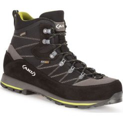 Aku buty trekkingowe męskie Trekker Lite III Gtx Black Green 7,5 (41,5). Czarne buty trekkingowe Aku, bez wzorów, z gore-texu, bez zapięcia. Za 759.00 zł.