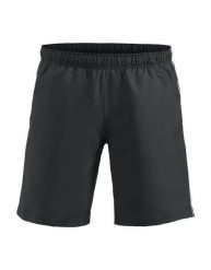 Clique Hollis szorty sportowe unisex czarno-białe z poliestru – black/white. Czarne krótkie spodenki sportowe CLIQUE, xs, bez wzorów. Za 153.11 zł.
