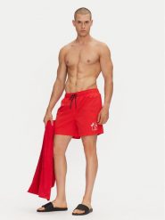 Jack&Jones Szorty kąpielowe Maui 12278729 Czerwony Regular Fit. Czerwone kąpielówki Jack&Jones, m, bez wzorów. Za 149.99 zł.