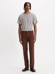 Levi's Dżinsy "512" - Slim fit - w kolorze jasnobrązowym rozmiar: W34/L32. Brązowe jeansy Levi's®, l. Za 221.15 zł.