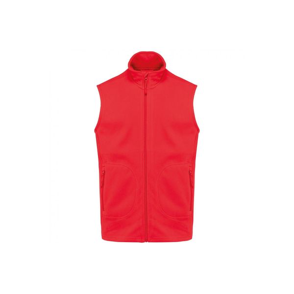 Ekologiczny polar bez rękawów Kariban. Czerwone bluzy z polaru KARIBAN, m, bez wzorów, z polaru, bez kaptura. Za 170.00 zł.