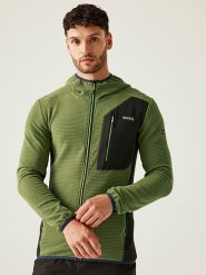 Regatta Kurtka polarowa "Lakewright" w kolorze zielonym rozmiar: 3XL. Zielone kurtki Regatta, xl, bez wzorów, z polaru, bez kaptura. Za 128.25 zł.