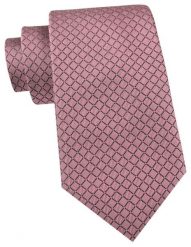 Krawat Męski - Angelo di Monti - Różowy z Drobnym Wzorem. Czerwone krawaty i muchy Angelo di Monti, bez wzorów, z tkaniny. Za 45.00 zł.