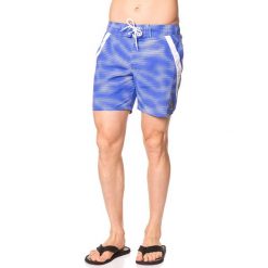 Szorty kąpielowe w kolorze niebiesko-białym. Szorty marki Speedo. W wyprzedaży za 121.95 zł.