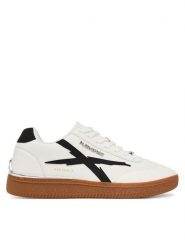 Plein Sport Sneakersy Raptor-X SAFS USC0936 SLE004N Biały. Białe buty sportowe casual Plein Sport, bez wzorów, ze skóry, bez zapięcia. Za 659.99 zł.