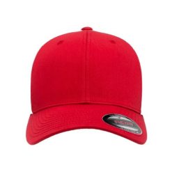 Dwukolorowa Siatkowa Czapka Z Daszkiem. Białe czapki z daszkiem FLEXFIT, bez wzorów. Za 67.99 zł.