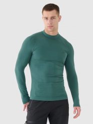 4F Podkoszulek termiczny w kolorze turkusowym rozmiar: L/XL. Niebieskie bielizna termoaktywna 4F, l, bez wzorów, bez ramiączek. Za 56.93 zł.