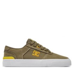 Tenisówki DC. Brązowe trampki DC, m, bez wzorów, bez zapięcia. Za 299.99 zł.