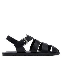 Klapki KARL LAGERFELD. Czarne klapki KARL LAGERFELD. Za 479.99 zł.