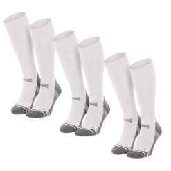 Skarpety Piłkarskie Pro Długie - 6 par - Biały. Białe skarpety XTREME SOCKSWEAR, bez wzorów, z materiału. Za 264.70 zł.