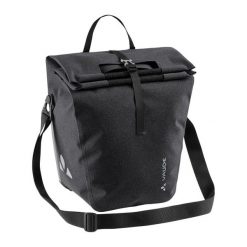 Torba na bagażnik VAUDE ReCycle Single. Czarne torby na ramię Vaude, bez wzorów, z materiału, na ramię, małe, bez dodatków. Za 438.40 zł.