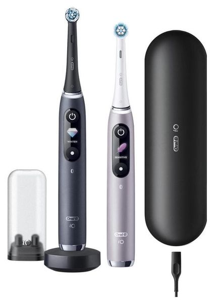 Szczoteczka magnetyczna Oral-B iO 9 Duo czarny/różowy. Szczoteczki elektryczne ORAL B. Za 1,283.00 zł.