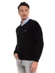 SIR RAYMOND TAILOR Sweter "Liva" w kolorze czarnym rozmiar: XL. Czarne swetry nierozpinane Sir Raymond Tailor, xl, bez wzorów, z bawełny, bez kołnierzyka, bez ramiączek. Za 150.02 zł.