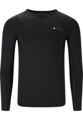 Koszulka kompresyjna z długim rękawem Virtus Jasp. Czarne odzież kompresyjna VIRTUS, m, bez wzorów, z materiału, na fitness i siłownię. Za 154.00 zł.
