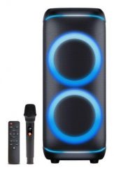 Denver BPS-470 Głośnik imprezowy Czarny 200 W. Czarne głośniki przenośne Denver. Za 1,791.99 zł.