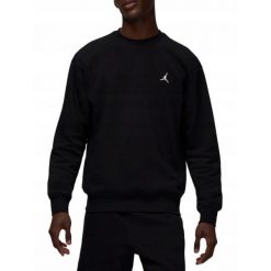 Bluza na co dzień męska NIKE JORDAN BROOKLYM FLEECE ocieplana bez kaptura. Czarne bluzy bez kaptura Jordan, m, bez wzorów, bez kaptura. Za 287.00 zł.