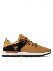 Timberland Sneakersy Sprint Trekr Low Knit TB0A64SM2311 Żółty. Żółte buty sportowe casual Timberland, bez wzorów, z materiału, bez zapięcia. Za 499.99 zł.