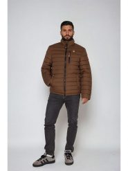 CANADA weather gear Kurtka zimowa w kolorze brązowym rozmiar: XL. Brązowe kurtki CANADA weather gear, na zimę, xl, bez wzorów, ze skóry, bez kaptura. Za 195.99 zł.