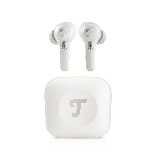 Teufel AIRY TWS Pro True-Wireless Słuchawki douszne Bluetooth srebrno-białe - Słuchawki - 20 KHz. Białe słuchawki bezprzewodowe No name. Za 627.99 zł.