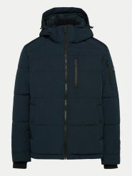 S.Oliver Kurtka puchowa 2150475 Granatowy Regular Fit. Niebieskie kurtki S.Oliver, m, bez wzorów, z puchu, bez kaptura. Za 449.99 zł.