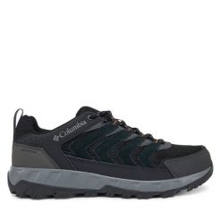 Trekkingi Columbia. Czarne buty trekkingowe Columbia, bez wzorów, bez zapięcia. Za 289.99 zł.
