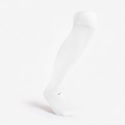 Skarpety piłkarskie Kipsta Essential Club. Białe skarpety KIPSTA, bez wzorów, z elastanu. Za 14.99 zł.