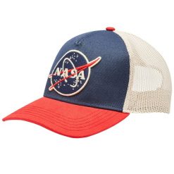 Czapka z daszkiem męska American Needle Valin NASA Cap. Niebieskie czapki z daszkiem AMERICAN CLASSIC, bez wzorów, z bawełny. W wyprzedaży za 135.30 zł.