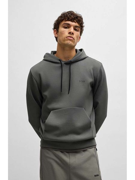 Hugo Boss Underwear Bluza w kolorze szarym rozmiar: S. Szare bluzy Hugo Boss Underwear, s, bez wzorów, z kapturem. Za 408.95 zł.