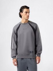 Champion Bluza w kolorze szarym rozmiar: XL. Szare bluzy Champion, xl, bez wzorów, z bawełny, bez kaptura. Za 184.46 zł.