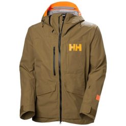 Kurtka narciarska Helly Hansen Ridge Infinity. Brązowe kurtki narciarskie i snowboardowe Helly Hansen, m, bez wzorów, narciarskie. Za 2,751.00 zł.