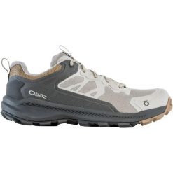 Buty trekkingowe Oboz Katabatic Low. Szare buty turystyczne OBOZ, bez wzorów, z gumy, bez zapięcia, trekkingowe. Za 510.50 zł.