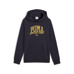 Młodzieżowa bluza z kapturem PUMA Class PUMA New Navy Blue. Niebieskia bluzy z kapturem Puma, m, bez wzorów, z kapturem. Za 204.85 zł.