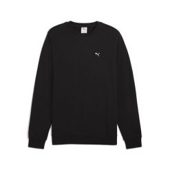 Bluza sportowa męska Puma Ess Elevated Tr. Czarne bluzy bez kaptura Puma, m, bez wzorów, bez kaptura. Za 162.99 zł.