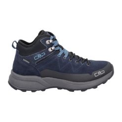 Buty trekkingowe CMP Kaleepso WP. Czarne buty turystyczne CMP, bez wzorów, ze skóry, bez zapięcia, trekkingowe. Za 423.00 zł.