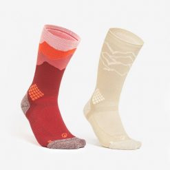 Skarpety turystyczne Quechua Hike 500 długie Limit. x 2 pary. Skarpety QUECHUA, bez wzorów, z elastanu. Za 69.99 zł.