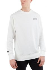 Bluza męska Fundango Warren. Białe bluzy bez kaptura Fundango, m, bez wzorów, z bawełny, bez kaptura. Za 299.00 zł.