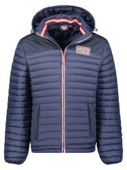 Geographical Norway Kurtka pikowana "Adalmo" w kolorze granatowym rozmiar: S. Niebieskie kurtki Geographical Norway, s, z aplikacjami, bez kaptura. Za 145.94 zł.