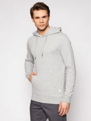 Jack&Jones Bluza Basic 12182537 Szary Regular Fit. Szare bluzy Jack&Jones, m, bez wzorów, z bawełny, bez kaptura. Za 99.99 zł.