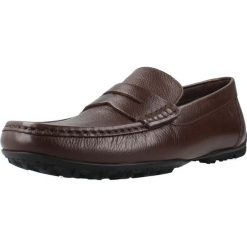 Buty GEOX U KOSMOPOLIS + GRIP Brązowy. Brązowe buty turystyczne Geox, bez wzorów, ze skóry, bez zapięcia, na fitness i siłownię. Za 346.99 zł.