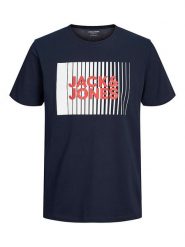 Jack & Jones Koszulka "Corp Logo" w kolorze granatowym rozmiar: M. Niebieskie bezrękawniki Jack & Jones, m, bez wzorów, bez kołnierzyka, bez ramiączek. Za 41.69 zł.