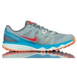 Buty do biegania Nike Juniper Trail. Niebieskie buty do biegania Nike, bez wzorów, z materiału, bez zapięcia, do biegania. Za 845.00 zł.