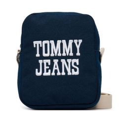 Saszetka Tommy Jeans. Niebieskie saszetki i nerki Tommy Jeans, bez wzorów, z jeansu. Za 329.99 zł.