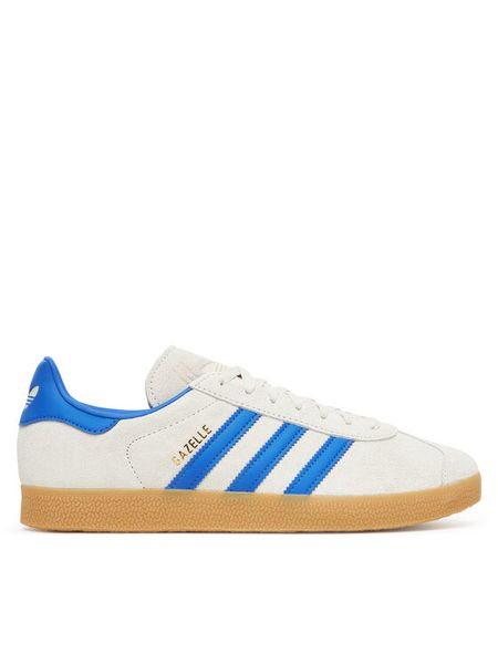 Adidas Sneakersy Gazelle JR6292 Beżowy. Brązowe buty sportowe casual Adidas, bez wzorów, ze skóry, bez zapięcia. Za 379.99 zł.