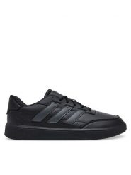 Adidas Sneakersy Courtblock IF6449 Czarny. Czarne buty sportowe casual Adidas, bez wzorów, ze skóry, bez zapięcia. Za 279.99 zł.