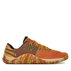 Buty do biegania Merrell. Brązowe buty do biegania Merrell, bez wzorów, bez zapięcia, do biegania. Za 409.99 zł.