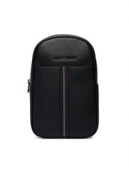 Tommy Hilfiger Saszetka Th Central Slingpack AM0AM14170 Czarny. Czarne saszetki i nerki Tommy Hilfiger, bez wzorów, ze skóry. Za 489.99 zł.