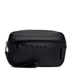 Saszetka Blauer. Czarne saszetki i nerki Blauer, bez wzorów. Za 239.99 zł.